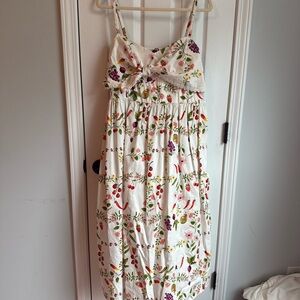 Old Navy Cream Floral Dress